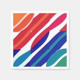 Guardanapo De Papel Cores Banidas