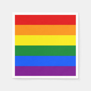 Guardanapo De Papel CORES DO RAINBOW FLAG + suas ideias