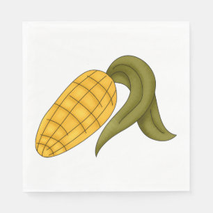 Guardanapo De Papel Corn Cob