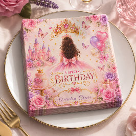 Guardanapo De Papel Coroa de Princesa Aniversário