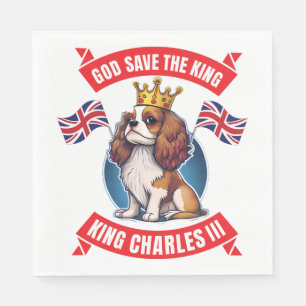 Guardanapo De Papel Coronação Cavalier King Charles