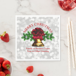 Guardanapo De Papel Correspondência Conjunto Dourado Vermelho Arco Ver