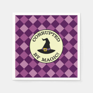 GUARDANAPO DE PAPEL CORROMPIDO POR MÁGICA!