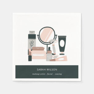 Guardanapo De Papel Cosmologista de Maquiagem de Cinzas Escamufladas E