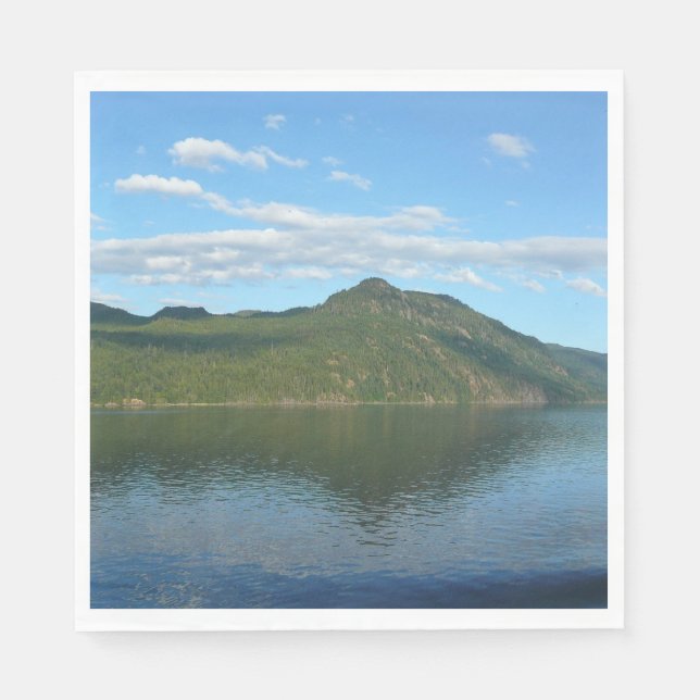 Guardanapo De Papel Costa da Colúmbia Britânica no Canadá Cênico (Frente)