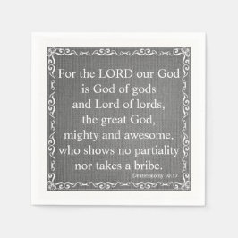 Guardanapo De Papel Cota de Escrituras de Bíblia de Testamento Antigo 