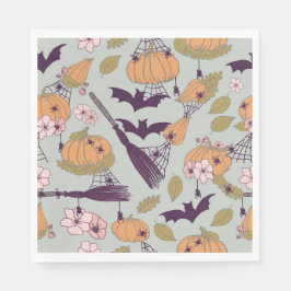 Guardanapo De Papel Cottagecore Halloween