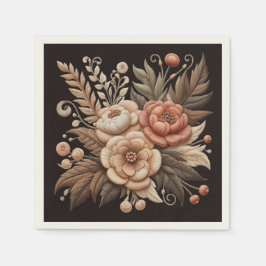 Guardanapo De Papel Country Western Flowers