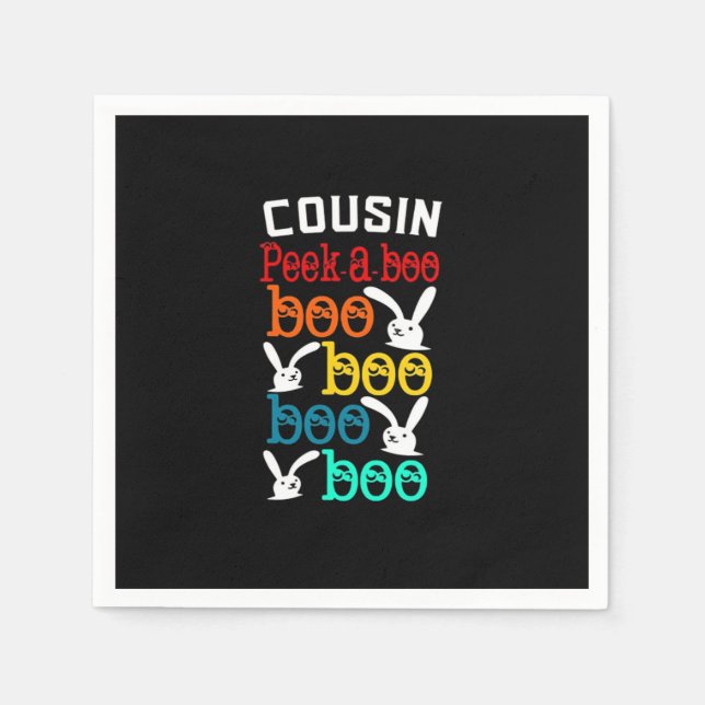 Guardanapo De Papel Cousin Bunny Game For Novelty (Frente)