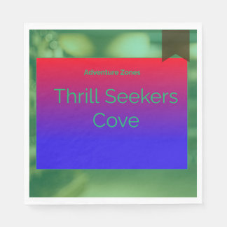 Guardanapo De Papel Cove de Zonas de Aventura