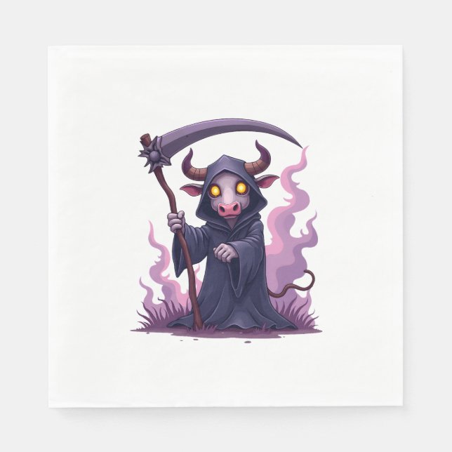 Guardanapo De Papel Cow Reaper (Frente)