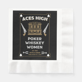 Guardanapo De Papel Cowboy American Frontier Saloon