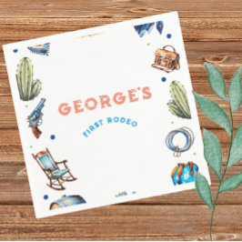 Guardanapo De Papel Cowboy Blue Western Wildday