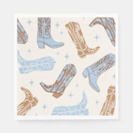 Guardanapo De Papel Cowboy Boot Party Napkins