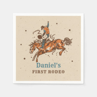 Guardanapo De Papel Cowboy Rodeo Cowboy Papel de Aniversário Napkin