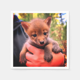 Guardanapo De Papel Coyote Cub