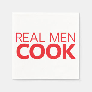 Guardanapo De Papel Cozinheiro real dos homens
