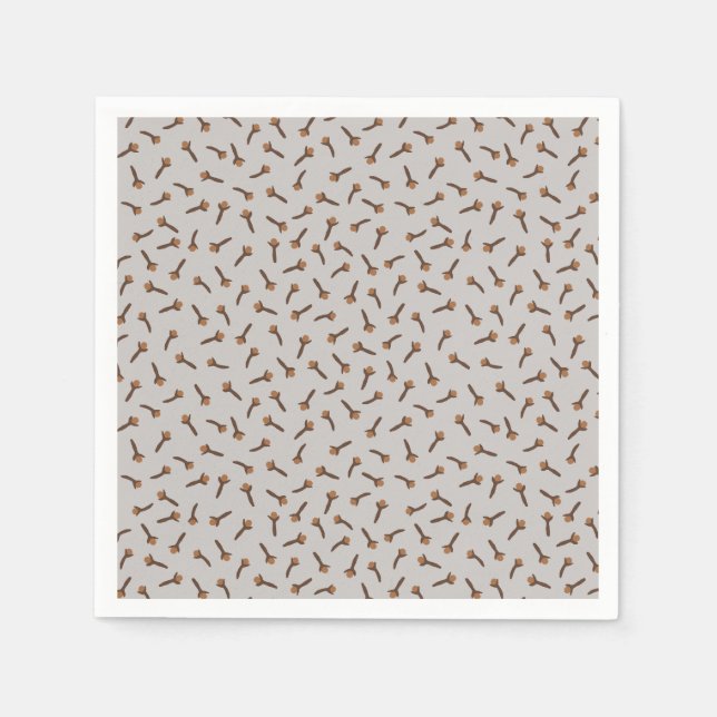 Guardanapo De Papel Cozy Christmas & Spice Clove (Frente)