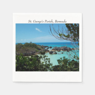 Guardanapo De Papel Cozy Cove, Rua, George Parish, Bermudas