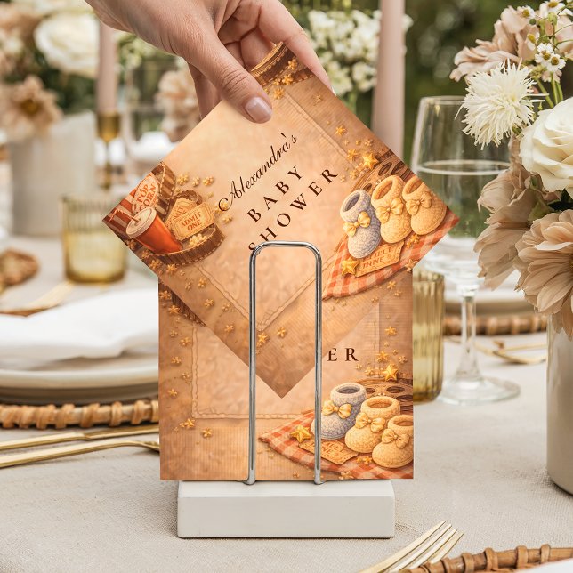 Guardanapo De Papel Cozy Movie Night Baby Shower (Criador carregado)