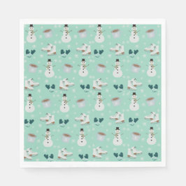 Guardanapo De Papel Cozy Winter Wonderland Party Napkins