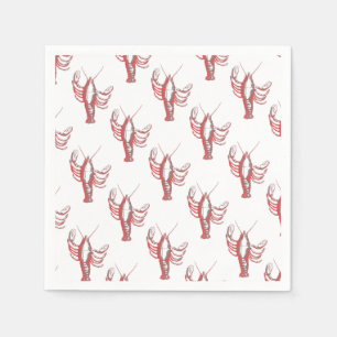 Guardanapo De Papel Crayfish