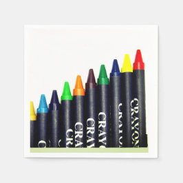 Guardanapo De Papel Crayons