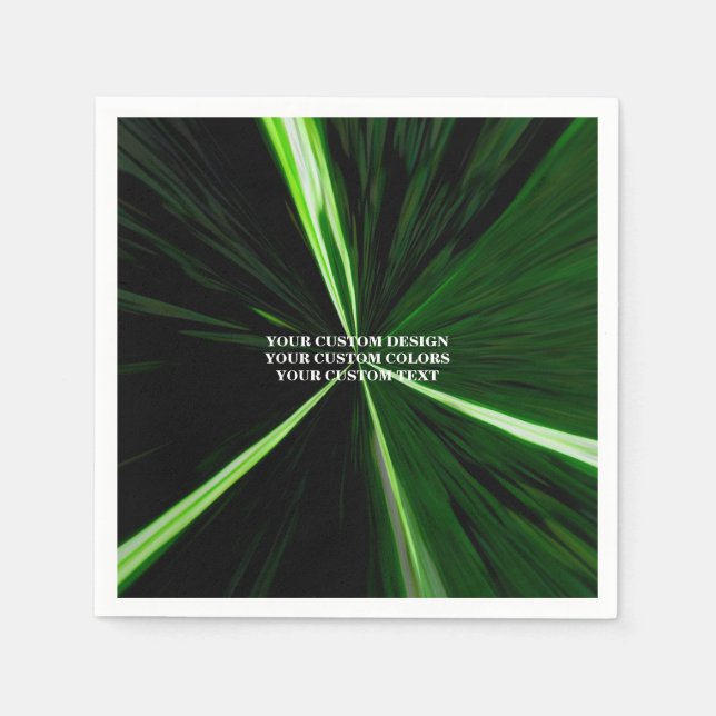 Guardanapo De Papel Create Your Own Custom Personalized (Frente)