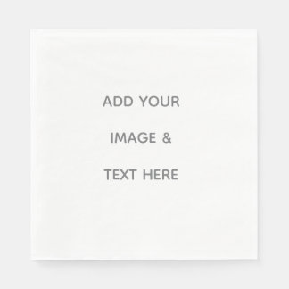 Guardanapo De Papel Create Your Own white 