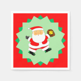 Guardanapo De Papel Creative Softball Christmas Holiday Party