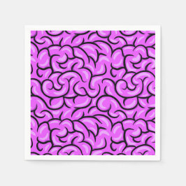 Guardanapo De Papel Creepy Brain