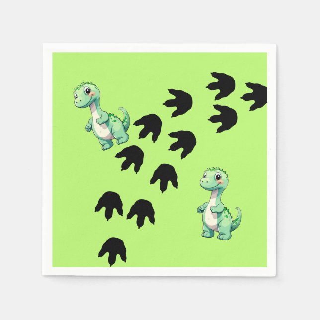 Guardanapo De Papel Crianças de aniversário (Frente)