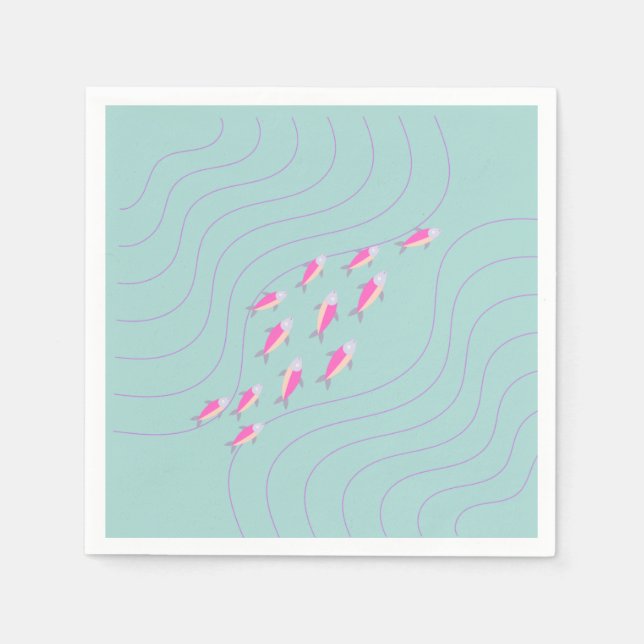 Guardanapo De Papel Crianças de aniversário (Frente)