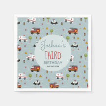 Crianças de Aniversário com Padrão de Transporte A