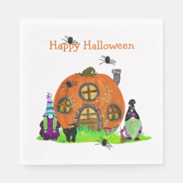 Guardanapo De Papel Crianças Whimsso Gnomos Halloween