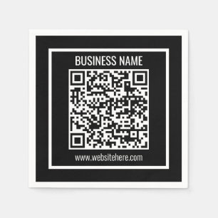 Guardanapo De Papel Criar um código de QR moderno instantaneamente