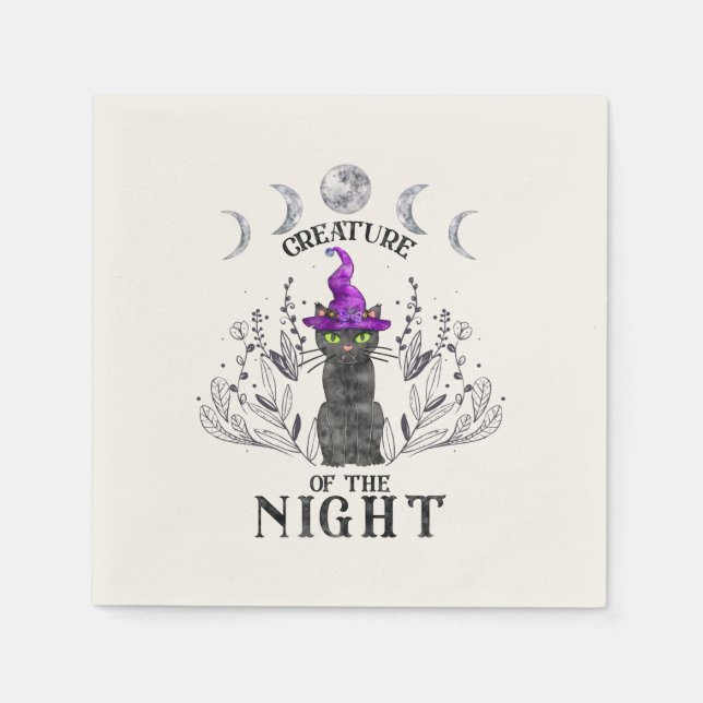 Guardanapo De Papel Criatura da Noite (Frente)