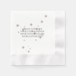 Guardanapo De Papel Crie o seu - a sua imagem aqui -