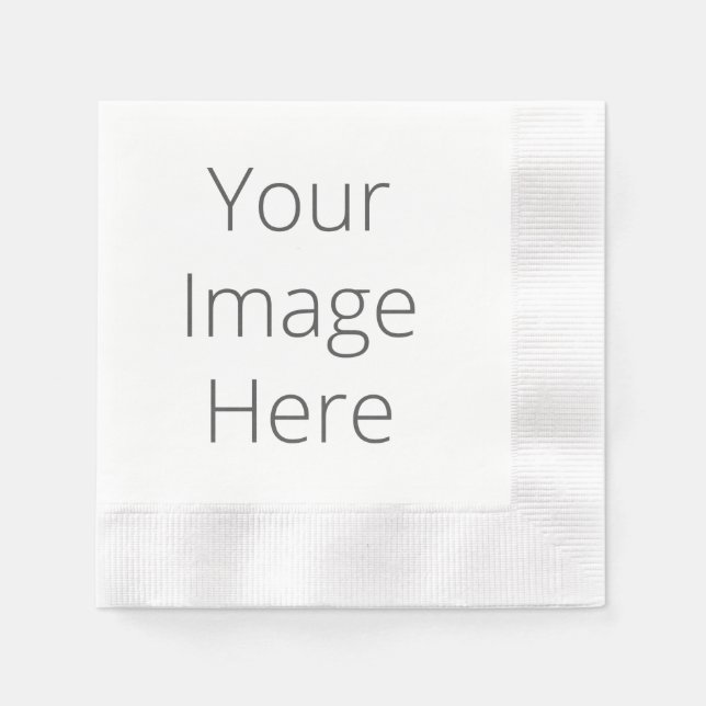 Guardanapo De Papel Crie seu Livro Branco Coincheteiro Napkins (Frente)