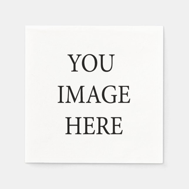 Guardanapo De Papel Crie seu papel coquetel padrão Napkin (Frente)