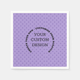 Guardanapo De Papel Crie seu próprio design personalizado