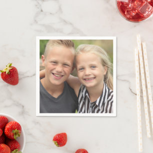 Guardanapo De Papel Crie seu próprio papel fotográfico Napkins