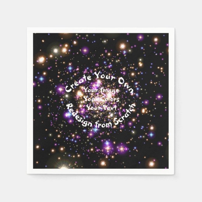 Guardanapo De Papel Crie seu próprio personalizado (Frente)