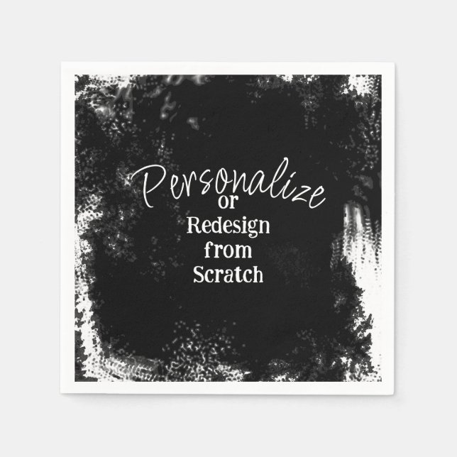 Guardanapo De Papel Crie seu próprio personalizado (Frente)