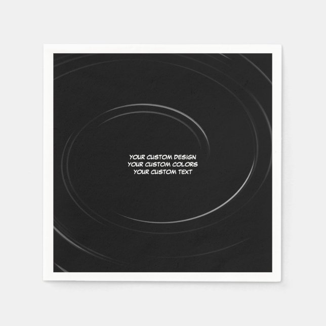 Guardanapo De Papel Crie seu próprio personalizado (Frente)