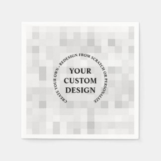 Guardanapo De Papel Crie seu próprio personalizado completamente