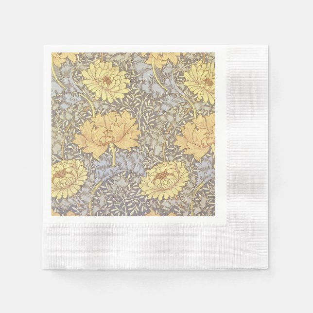 Guardanapo De Papel Crisântemo Flor de Mãe (Frente)