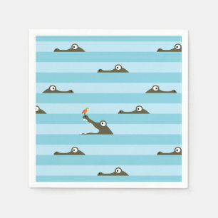 Guardanapo De Papel Crocodilo