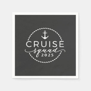 Guardanapo De Papel Cruise Squad 2025 Family Matching Outfit Summer