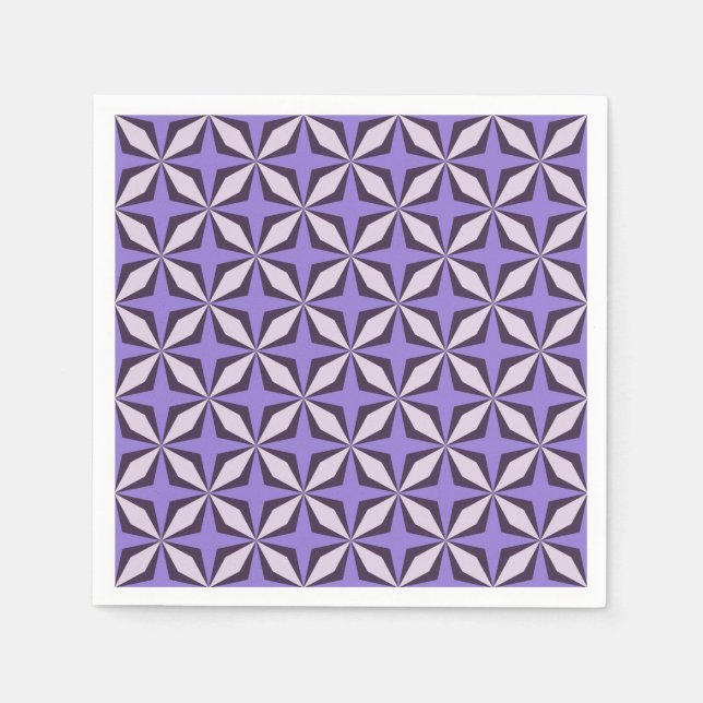 Guardanapo De Papel Cruzamento Violet Crises (Frente)